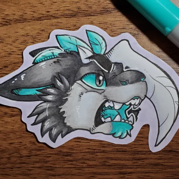 Smol Headshot Badge - Digital